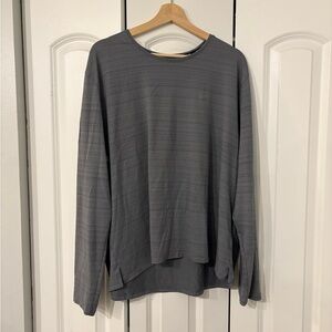 Nike Men’s Running XXL Gray Long Sleeve Men's Shirt
